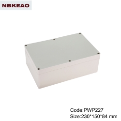 outdoor telecommunication enclosure waterproof enclosure box for electronic PWP227 with 230*150*84mm