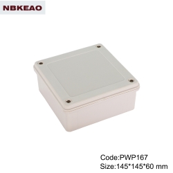 outdoor electronics enclosure plasitc electronic enclosure abs enclosure box PWP167 with145*145*60mm