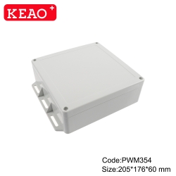 waterproof junction box ip65 plastic waterproof enclosure Wall-mounted Enclosure PWM354 205*16*60mm