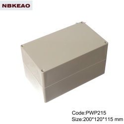 abs box plastic enclosure electronics waterproof junction box  ip65 enclosure PWP215 200*120*115mm