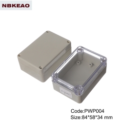 outdoor enclosure waterproof electronic enclosure waterproof junction box PWP004T with 84*58*34mm