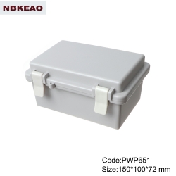 surface mount junction box ip65 waterproof enclosure plastic outdoor abs enclosure PWP651 150*100*72