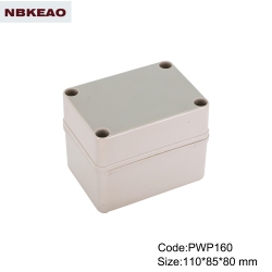 China Plastic Waterproof Enclosure outdoor telecommunication enclosure PWP160 with size 110*85*80mm