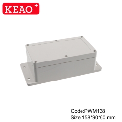 waterproof junction box custom enclosure wall mounting enclosure box PWM138 with size 158*90*60mm