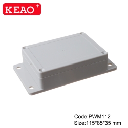 box enclosure plastic withe ear abs box plastic enclosure electronics Wall Mount Box PWM112 wire box