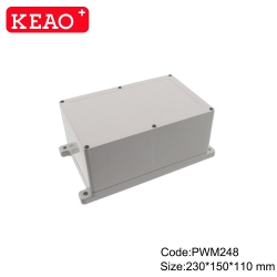 electronic plastic enclosures wall mounting enclosure box waterproof box PWM248 with 230*150*110mm