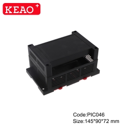 Modular box PLC Shenzhen mould plastic enclosures with connector PIC046 with size 145*90*72mm