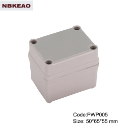 outdoor electronics enclosure electronic enclosure unique waterproof enclosure PWP005 with50*65*55mm