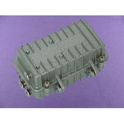 heavy duty aluminium top box ip67 aluminum waterproof enclosure die casting box AOA165 167X84X85mm