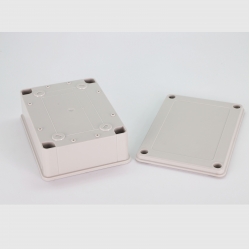 IP65 plastic waterproof enclosures with solid lid PWP163 outdoor enclosure waterproof 120*120*90mm