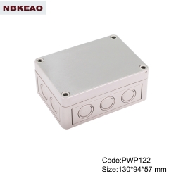 China best-selling electronic junction box instrument enclosure PWP122 with size 130*94*57mm