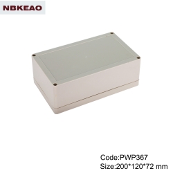 waterproof electronics enclosure ip65 plastic enclosure outdoor enclosure waterproof PWP367 wire box