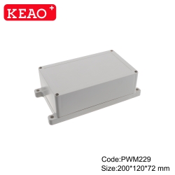 ip65 plastic waterproof enclosure junction box with terminals wall enclosure PWM229   200*120*72mm