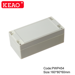 waterproof electronics enclosure waterproof junction box outdoor abs enclosure PWP454 with160*80*60