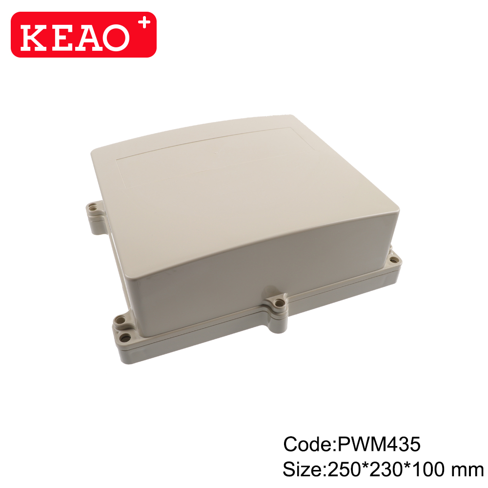 plastic waterproof enclosures waterproof electronics enclosure wall mount enclosure PWM435 wire box