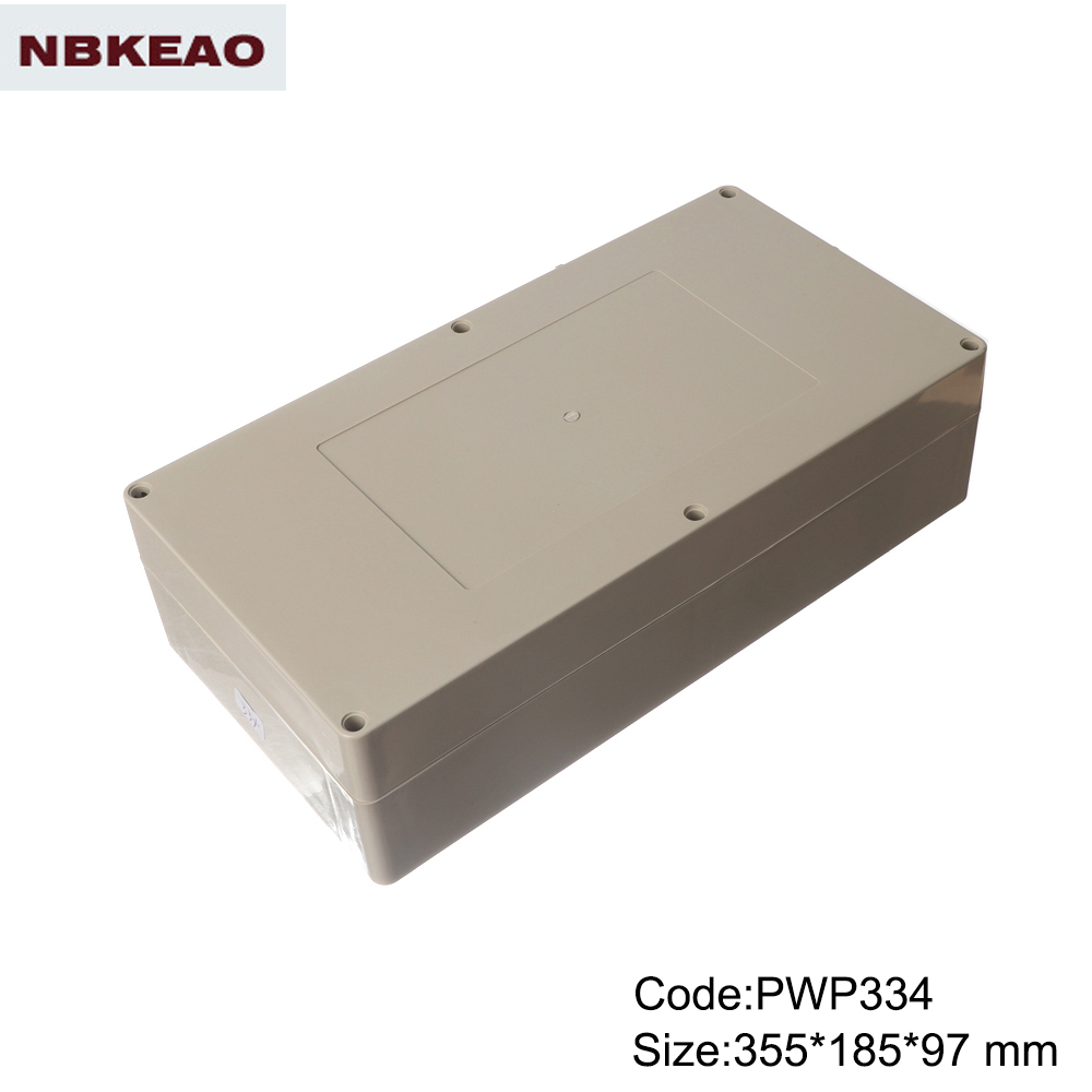 surface mount junction box ip65 plastic waterproof enclosure custom enclosure PWP334 with 355X185X97