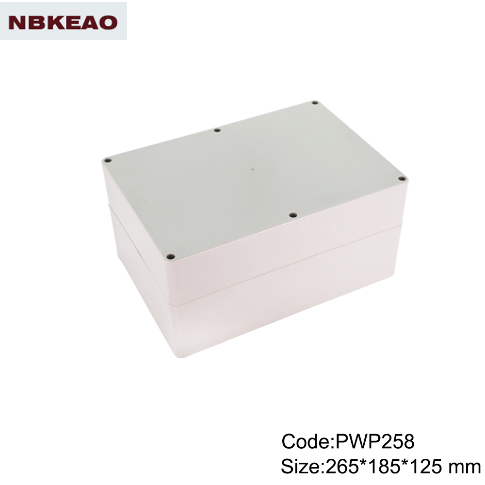 electrical enclosure weatherproof box waterproof junction box ip65 enclosure PWP258 with 265*185*125