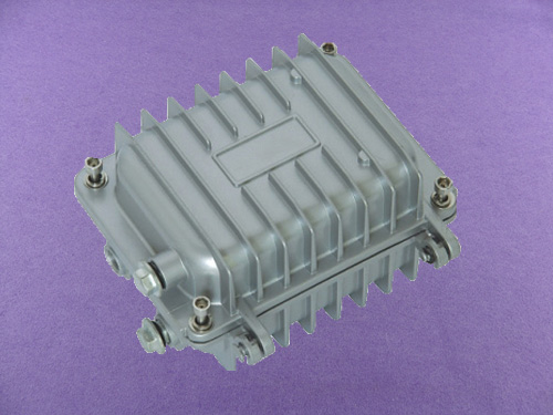ip67 aluminum waterproof enclosure outdoor amplifier enclosure integrated terminal blocks AOA485