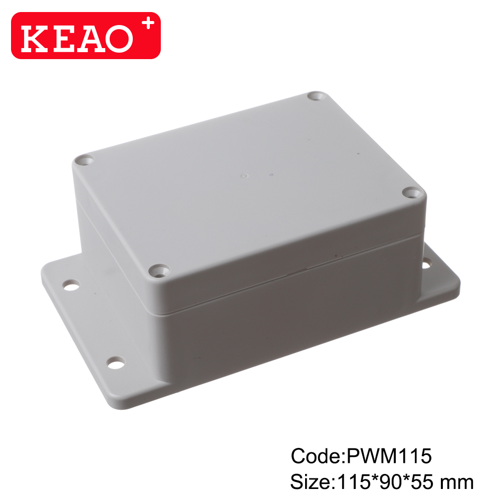 plastic waterproof enclosures outdoor abs enclosure Wall Mount Enclosures PWM115 with 115*90*55mm