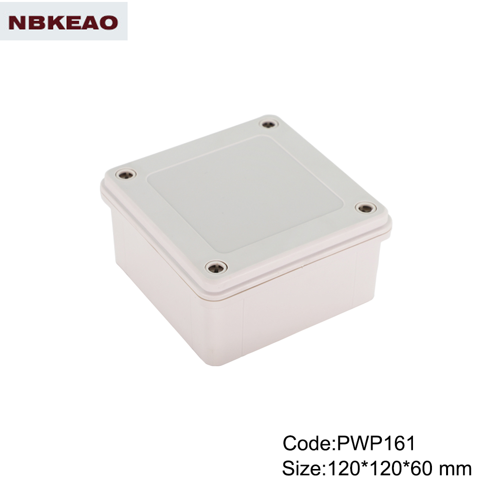 NEMA rated waterproof & dustproof ABS Electronic Enclosure,Water Resistant case PWP161 120*120*60mm