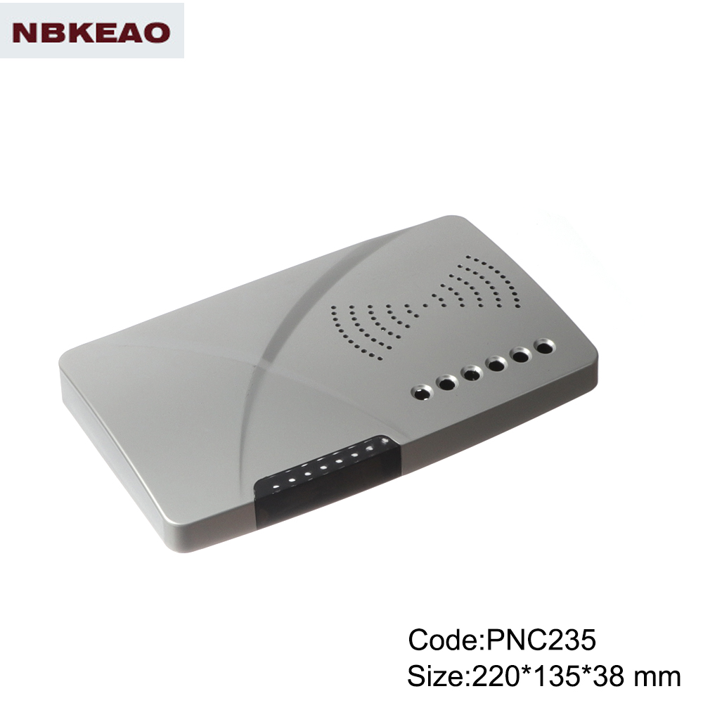 electrical junction box Network Cabinet abs enclosures for router manufacture PNC235 220*135*38mm