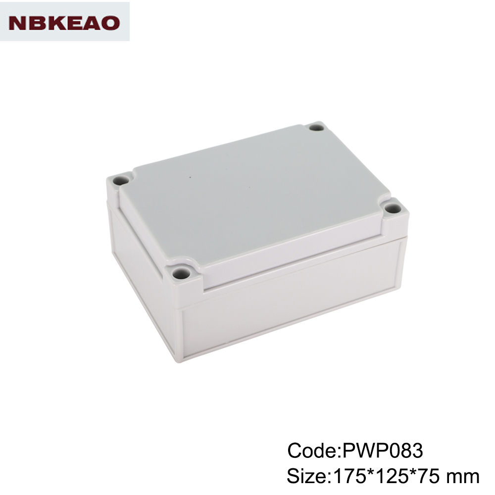 abs box plastic enclosure electronics waterproof electrical box PWP083 with size 15*125*75mm