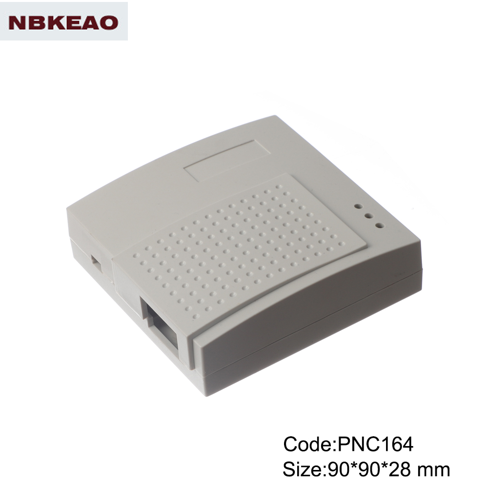 abs enclosures for router manufacture Network Communication Enclosure PNC164 with size 90*90*28mm