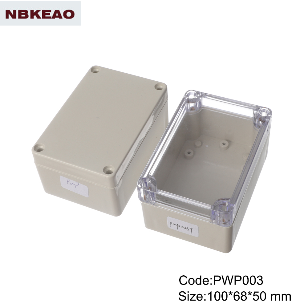 Low cost ABS enclosures Enclosure  outdoor enclosure waterproof  junction box PWP003 with 100*68*50m