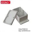 wall mounting enclosure box surface mount junction box electrical enclosure box PWM123 120*80*65mm