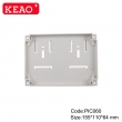 ABS Plastic Din Rail Controller Box OEM Custom electronic Enclosure PIC060 with size 155*110*64mm
