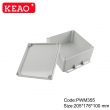 ip65 waterproof enclosure plastic Wall-mounting Enclosure abs junction box PWM355 with 205*176*100mm