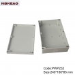 abs box plastic enclosure electronics ip65 waterproof enclosure plastic PWP232 with size240*160*65mm