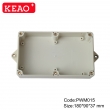 wall mounting plastic enclosure electric box waterproof plastic enclosure PWM015 with  180*90*37mm