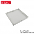 plastic junction box Wall-mounting Enclosure ip65 waterproof enclosure PWM368 with size330*300*150mm