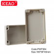 ip65 waterproof plastic enclosure abs box plastic enclosure electronics PWP364 with size 160*90*40mm