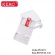 IP54 Manufacture din rail housing ABS Plastic case Electronic PIC415 with size 88*55*44mm