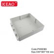 plastic junction box Wall-mounting Enclosure ip65 waterproof enclosure PWM368 with size330*300*150mm