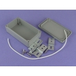aluminium wall mount box aluminium box for pcb Sealed Aluminium Enclosure AWP015 with  110X64X37mm