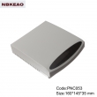 network switch enclosure Custom Network Enclosures abs enclosure box PNC053 with size 160*145*35mm