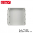 waterproof junction box ip65 plastic waterproof enclosure Wall-mounted Enclosure PWM354 205*16*60mm