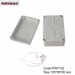 plastic box electronic enclosure ip65 waterproof enclosure plastic PWP102 with size 125*85*60mm