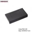 wifi modern networking abs plastic enclosure Custom Network Enclosures PNC125 with size  140*80*27mm