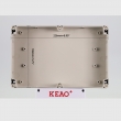 waterproof junction box plasitc electronic enclosure abs enclosure box PWP220 with size 226*146*55mm