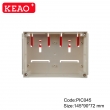 Din Rail Module Enclosure Manufacture din rail housing ABS Plastic case ElectronicPIC045 145*90*72mm