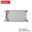 waterproof electronics enclosure ip65 plastic waterproof enclosure wall enclosure PWM147 160*90*40mm