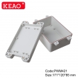 ip65 waterproof enclosure plastic Wall-mounting Enclosure junction box PWM421 with size 171*120*85mm