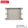wall mount enclosure ip65 waterproof enclosure plastic electrical junction box PWM420 140*120*60mm