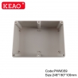 unique waterproof enclosure outdoor enclosure waterproof Wall-mounting Cabinet PWM359 248*160*100mm