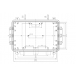 China Catv Enclosure Suppliers and Companies china-enclosures  wire box AOA045 with size213x134x96mm