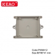 ip65 waterproof enclosure plastic Wall-mounting Case plastic boxes enclosure PWM412 88*86*41mm